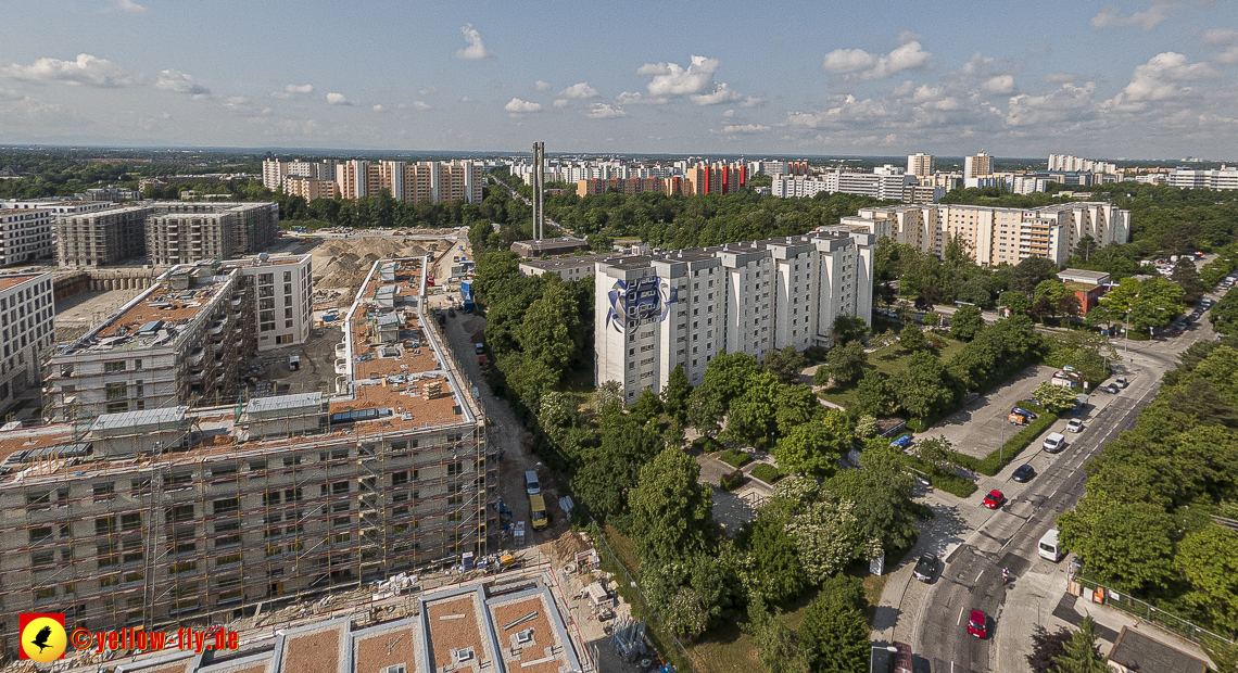 07.06.2023 - Graffiti am Karl-Marx-Ring in Neuperlach